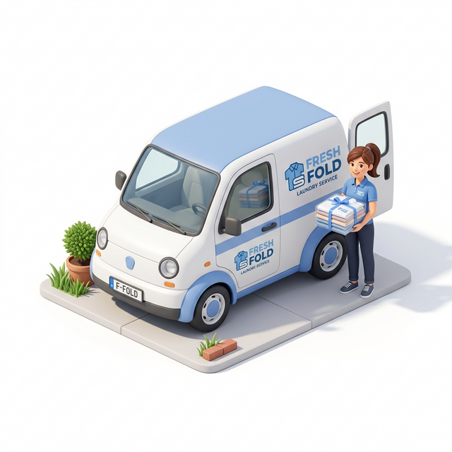 Our Delivery Van